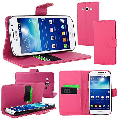 ebestStar - Funda Compatible con Samsung Grand 2 Galaxy G7105 G7102 G7100 Carcasa Cartera Cuero PU, Funda Billetera Ranuras Tarjeta, Funci�n Soporte, Rosa [Aparato: 146.8 x 75.3 x 8.9mm, 5.25'']
