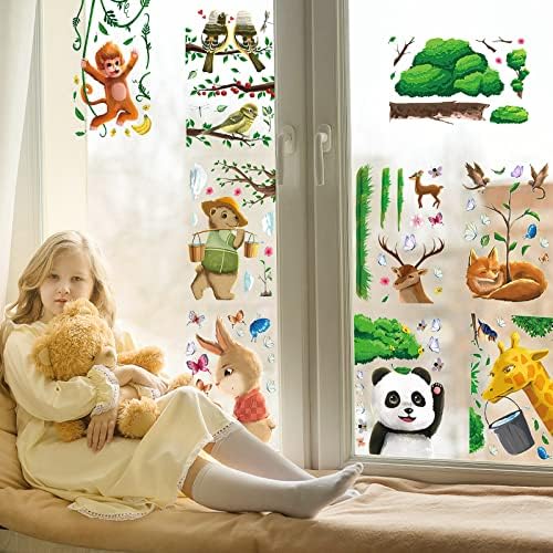 9 Fensterbilder Selbstklebend – Wiederverwendbar & Kinderfreundlich