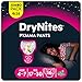 Produktbild Huggies DryNites hochabsorbierende Nachtwindeln bei Bettnässen, für Mädchen 4-7 Jahre, 4 x 16 Windel-Pants (64 Stück), Monatspack