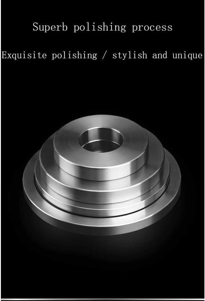 1 PCS Stainless Steel Weightlifting Plates, 304 Stainless Steel Barbell Weightlifting Plates, 25mm And 50mm Bore, Home Gym Strength Training Equipment