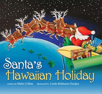 Hardcover Santa's Hawaiian Holiday Book