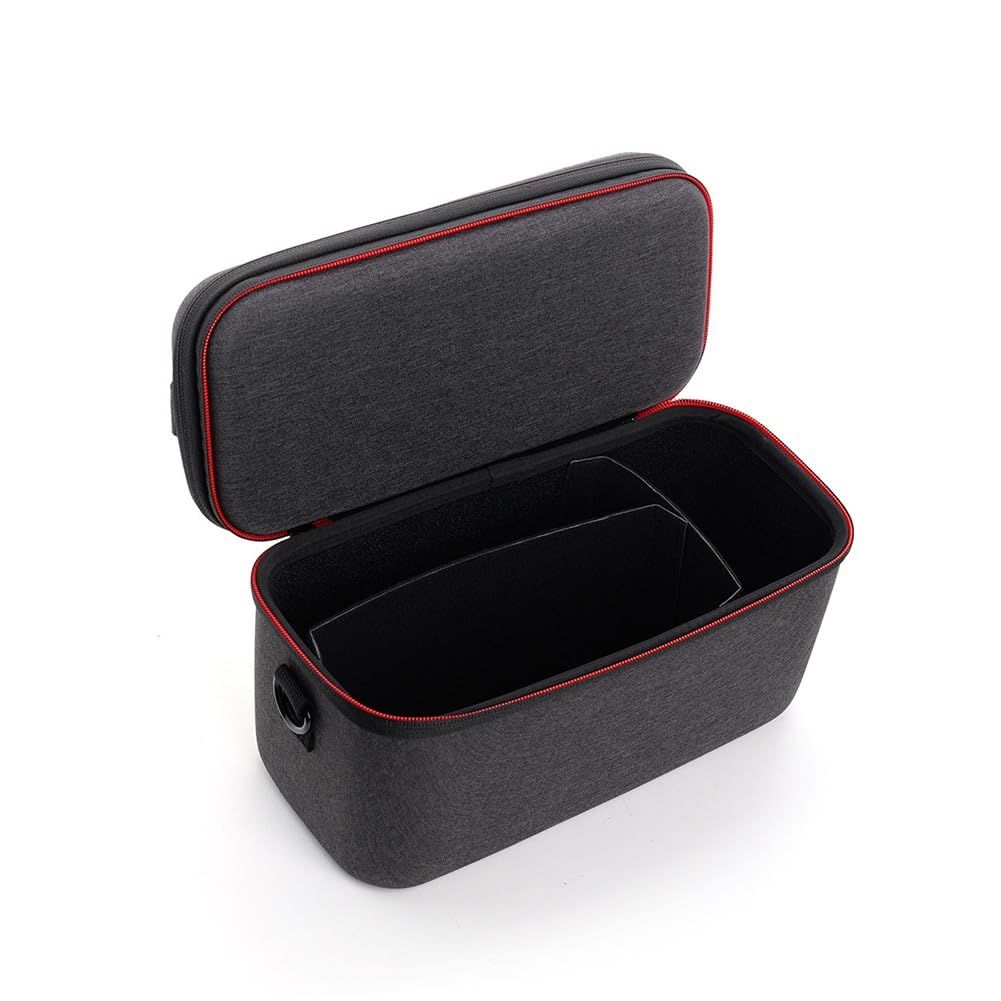 Custodia rigida portatile per Nintendo Switch 2, custodia da viaggio in EVA con rivestimento morbido, 29 x 16 x 17 cm, nero