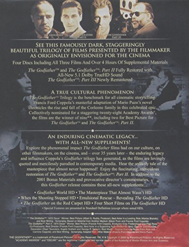 The Godfather Coppola Restoration [Blu-Ray] [1972] [Region Free] #TOP1