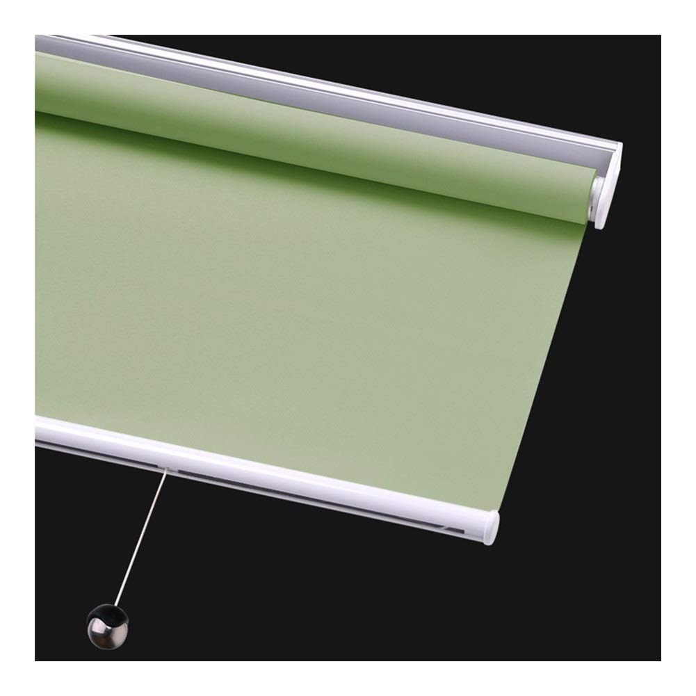 Store enrouleur occultant sans fil imperméable pour tonnelle, maison et bureau personnalisable, 70 x 160 cm, vert