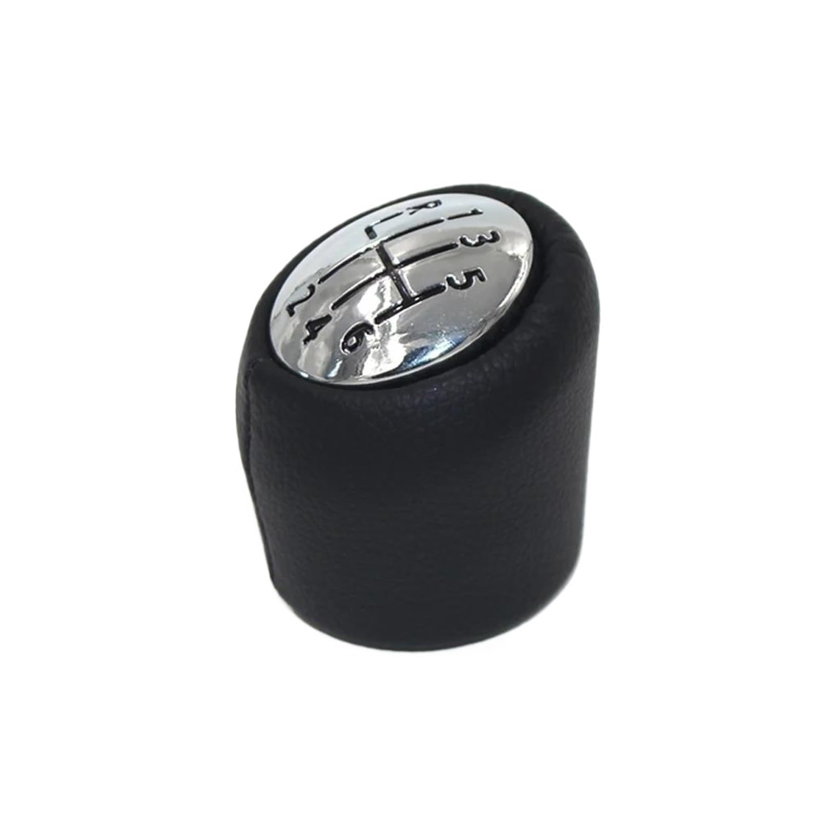 Deskonlove One Color Gear Stick Cover Head For Laguna Ii 2 Mk2 2001-2007 6 Speed Chrome Cap Black Character Car Gear Shift Knob Stick Handball Head