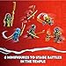 LEGO NINJAGO Temple of The Dragon Energy Cores 71795, Building Toy with a NINJAGO Temple and 6 Minifigures Including Cole, Kai and NYA' Gift for Kids Ages 8+ Who Love Buildable Ninja Playsets