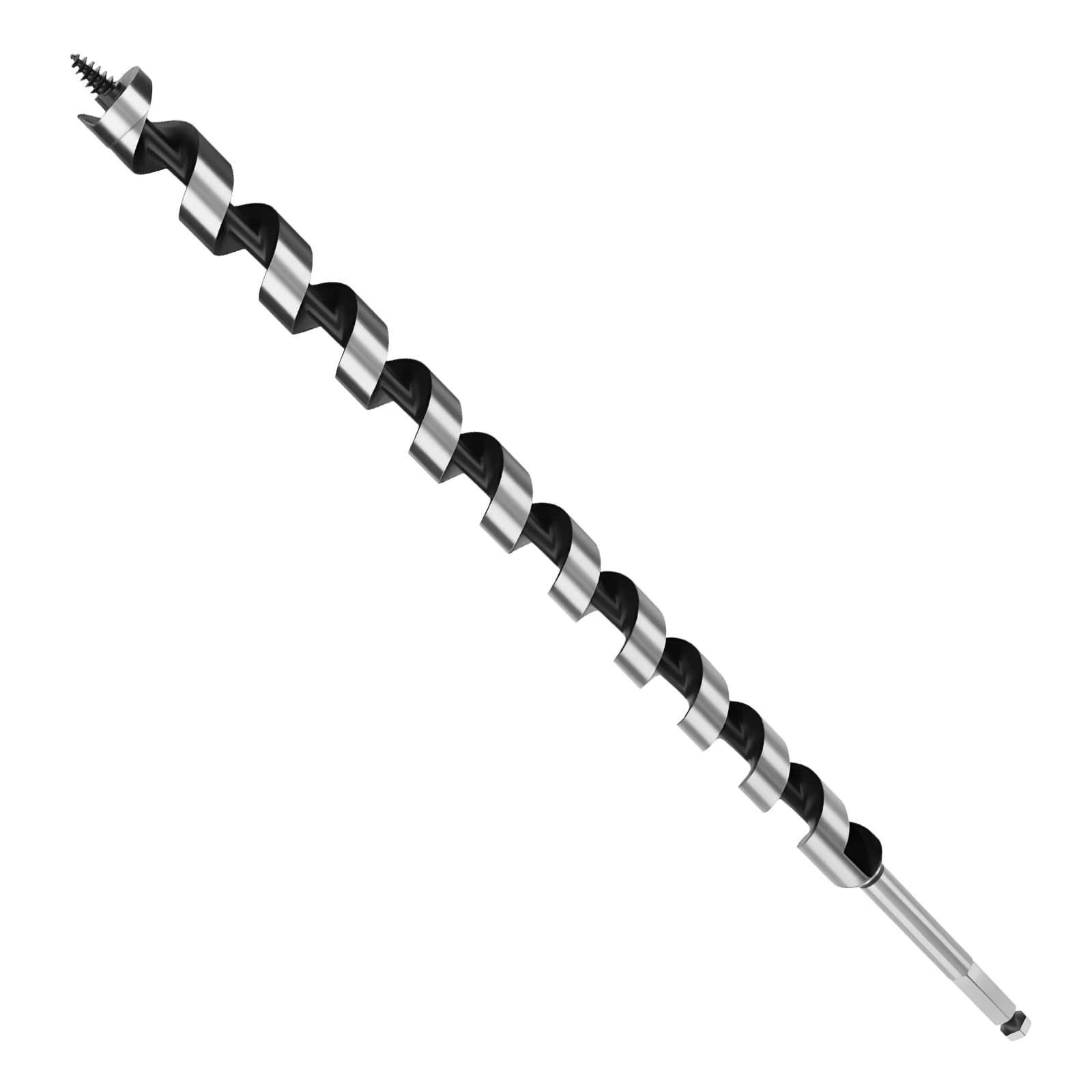 MOXPIFY Wood Auger Drill Bits, 24mm Timber Drill Bits 460mm Long Hex Shank, Extra Long Drill Bits Wood For Woodworking (24mm x 460mm) โ image 1