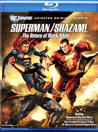 Superman / Shazam! : The Return Of Black Adam (Blu-ray): Amazon.de: DVD