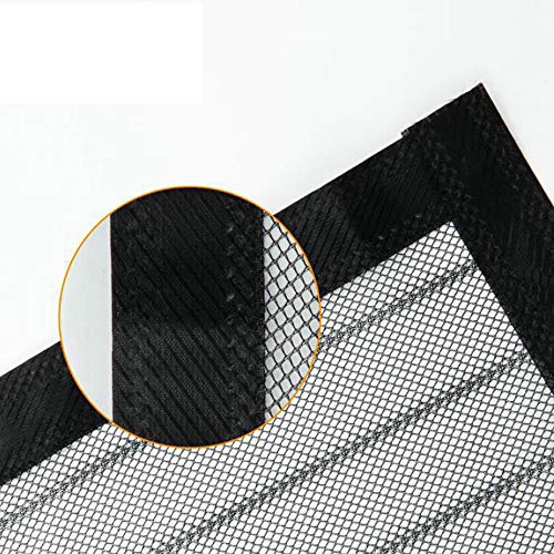 mewmewcat Cortina anti-inseto de faixa 100 * 210 CM portátil leve e automática fechada de tecidos nã