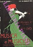  Copertina litografica originale.