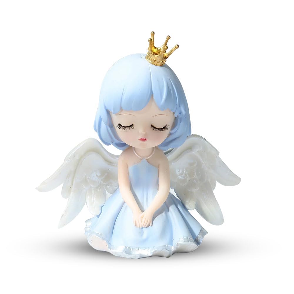 The Baking Therapy Cute Angle Craft Unique Gift, Valentine Gift, Home Decoration, Decor Showpiece for Desk Decoration (1 Piece)