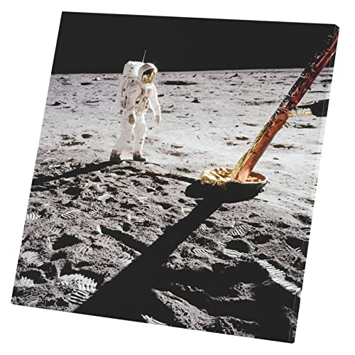 Toile imprimée Neil Armstrong haute définition 60x60 cm pour grand réalisme