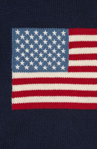 Image of Hope & Henry Girls' Milano Tipped Sweater Dress