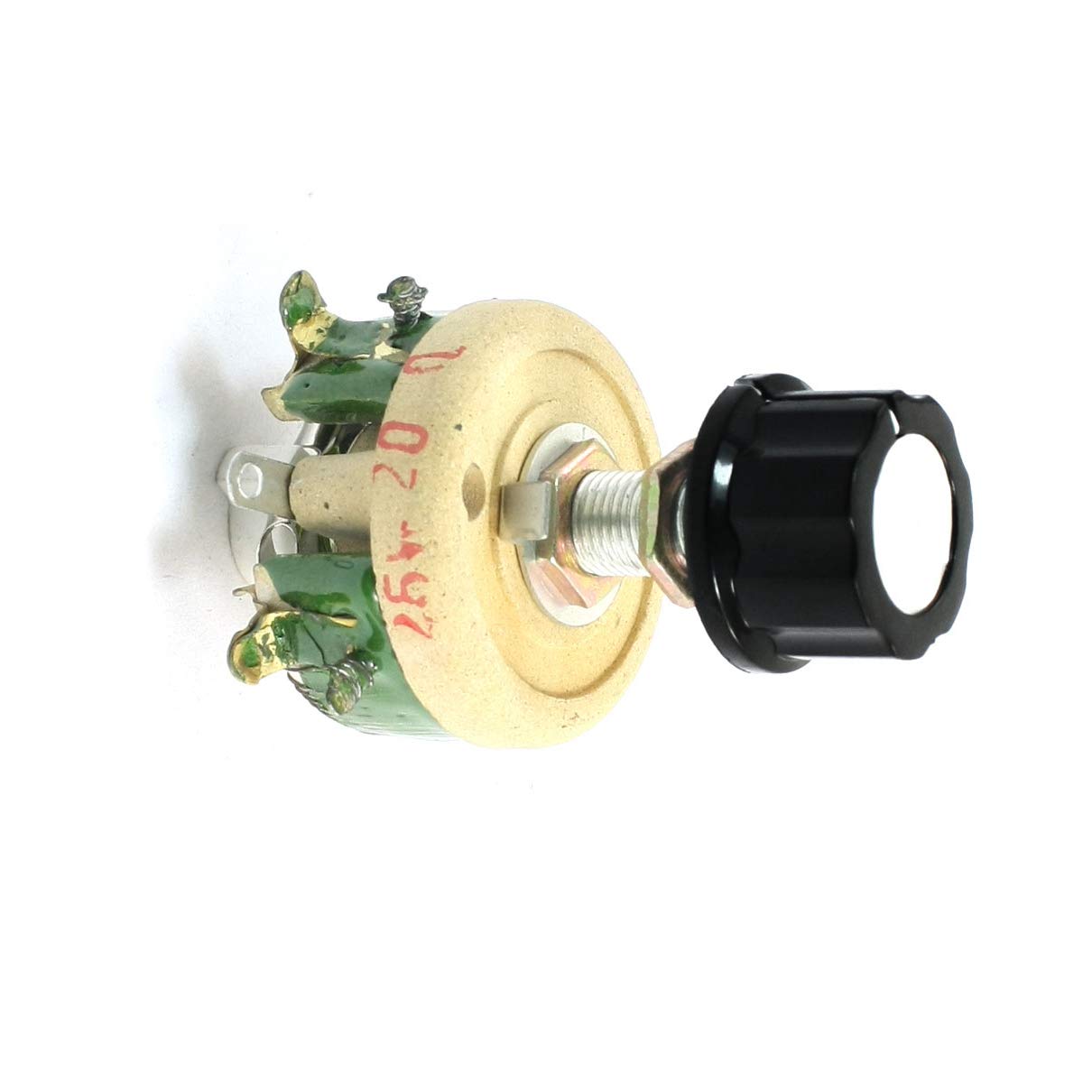 Aexit Interrupture céramique potentiomètre Top rotatif Rheostat résistance 25W 20Ohm 461M608