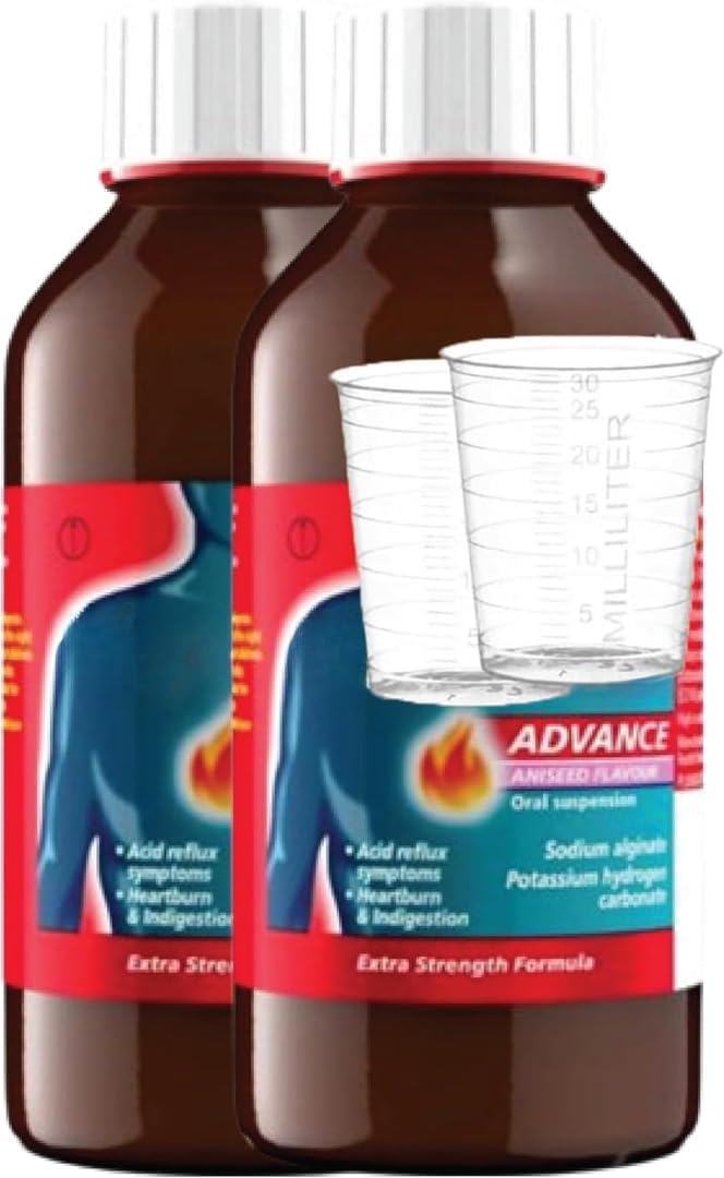 GAV Advance Aniseed 150ml X 2 Pack (2 Measuring Cups Free 30ml)