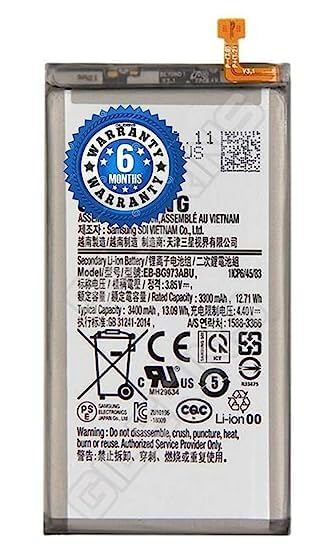 Image of Original EB-BG973ABU Battery for Samsung S10 G973F G973U G973W G973U1 G9730 Battery with 6 Month Warranty** (HH186)
