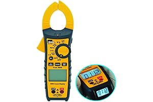 Electrical 61-757 Ideal Circuit Tracer 600 Amp 600-Volt Digital Truerms AC/DC Clamp Meter