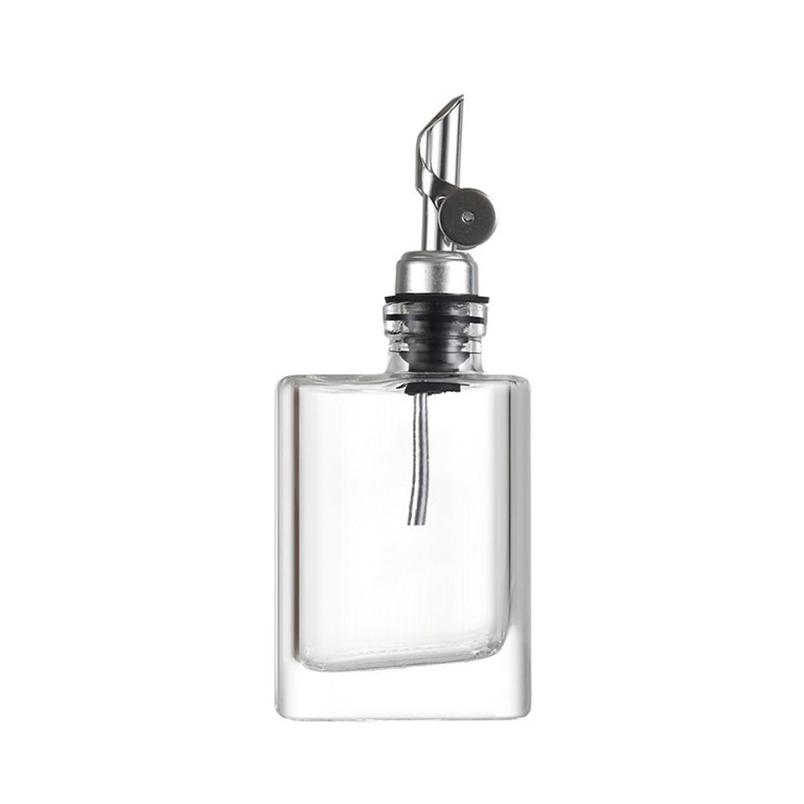 Tsophreniq Oil Glass Cooking Container Cruets with Pourer Spout Oil Dispenser Bottle Kitchen Coffee Syrup Black Coffee