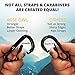 Wise Owl Outfitters Hammock Straps for Trees – 10ft Heavy-Duty Tree Hanging Kit with Carabiners, 38 Loops & Hooks – Essential Hammock Accessories for Camping
