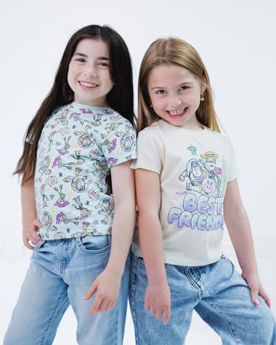 Image of Disney Girls' 2-Pack Short Sleeve T-Shirts for Baby & Kids