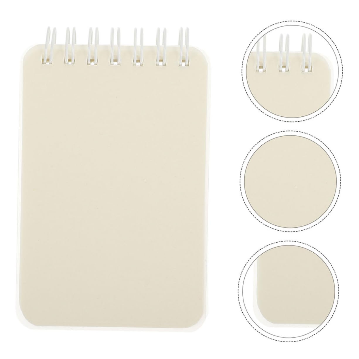 Gadpiparty 5 Set Libro A Spirale Quaderni Per La Scuola Tascabile Tascabile Blocchi Da Disegno Per Adulti Mini Stazionario Memo Blocco Note Piccolo Blocchi Per Schizzi Carta Bianca 6 Pezzi*5