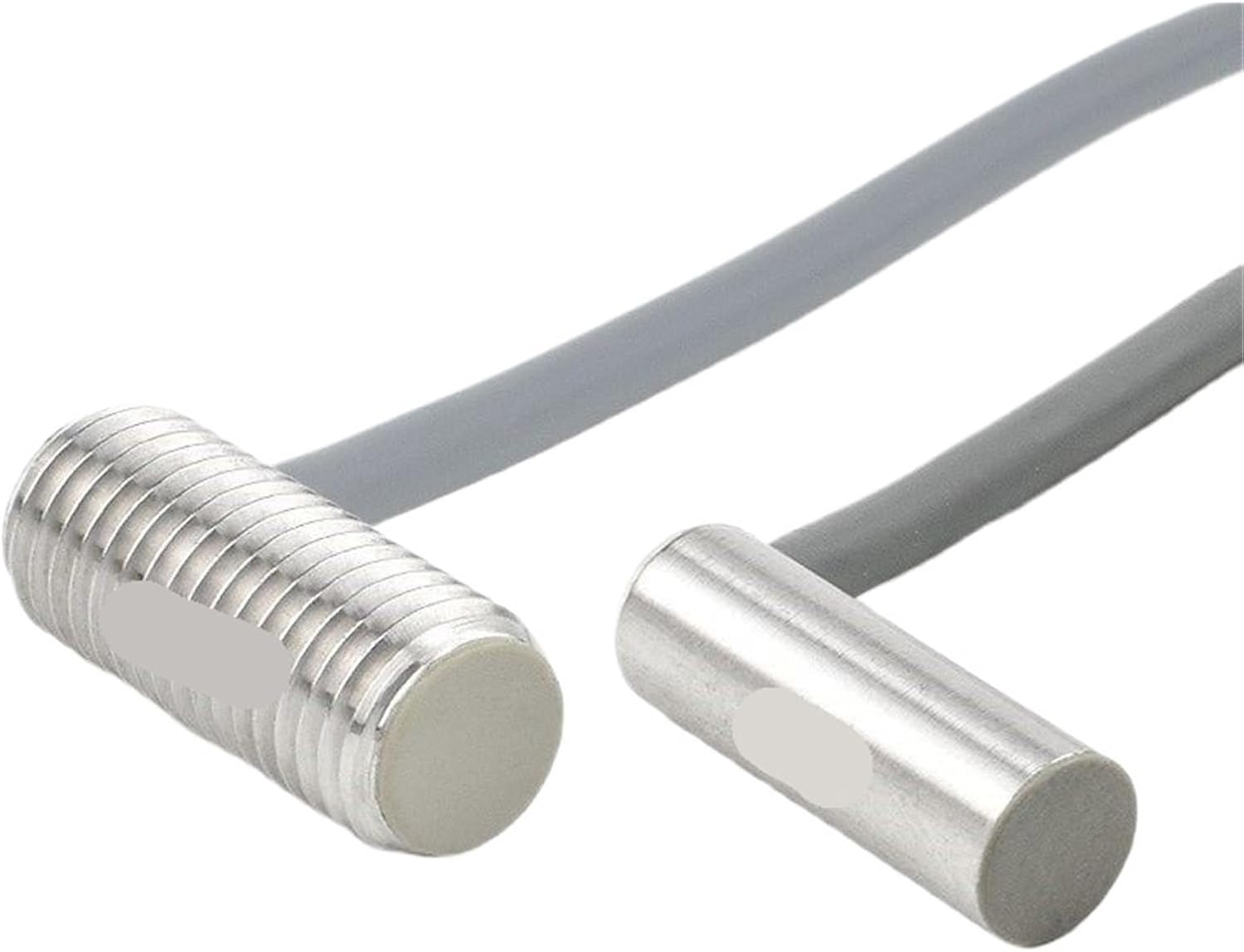 L Shape Side Wiring M6.5 M8 Inductive Sensor Proximity Switch 304 Stainless Steel Shell with 1mm 2mm NPN PNP NO NC 3Wire(M6.5,1MM_NPN NO)