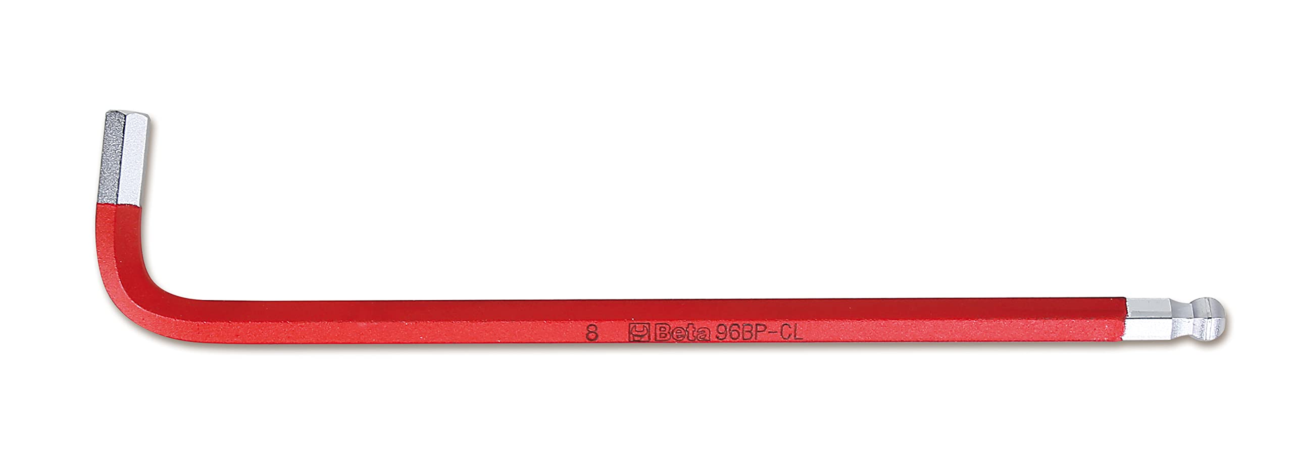BETA 96BP-CL/SC9-LL - Juego de 9 llaves macho hexagonales acodadas de colores