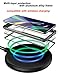 Schnail Saviour Compatible with Samsung Galaxy S20+Plus 5G Clear Case with Metal Frame (2020) (Iridescent)