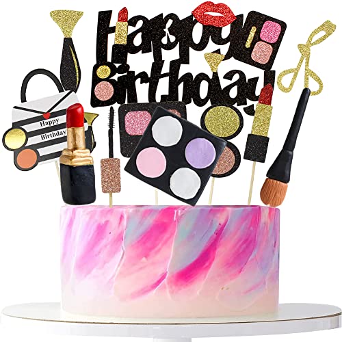 【Decorazioni per torte Cosmetici】Sono fatte a mano in resina ecologica, accuratamente dipinte e molto dettagliate per un aspetto realistico, non facile da sbiadire, non facile da indossare.