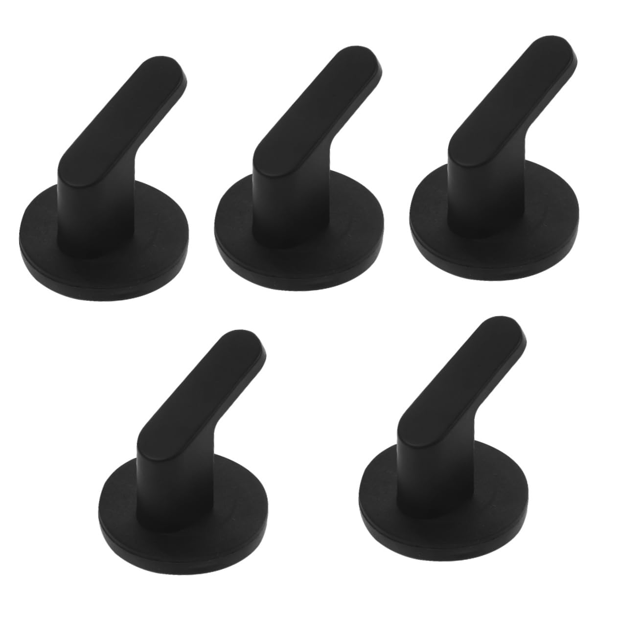 Didiseaon 5 Piezas Ganchos para guirnaldas puerta manos para refrigerador Gancho imantado para colgar ganchos para colgar gancho magnético para colgar llaves Gancho Metálico