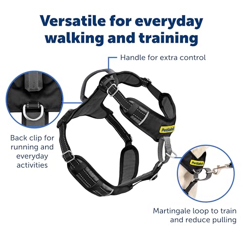 PetSafe Easy Walk Comfort No Pull Dog Harness, Black, Small - image 4