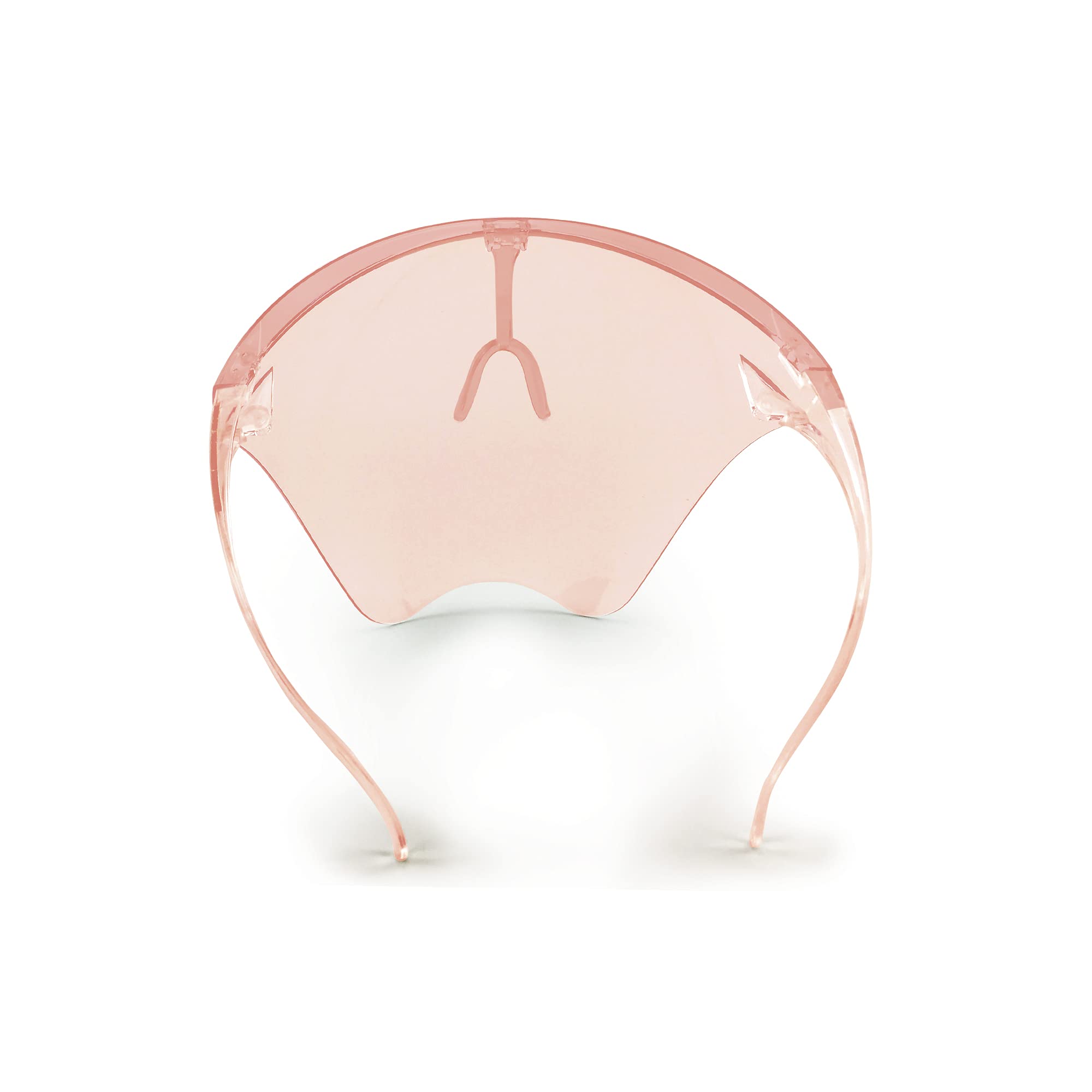 Kenneth Cole Gogglestyle Face Shield with 180° Safety Coverage Unisex Protective, Pink, One Size (KCFSHLDPNK) 2