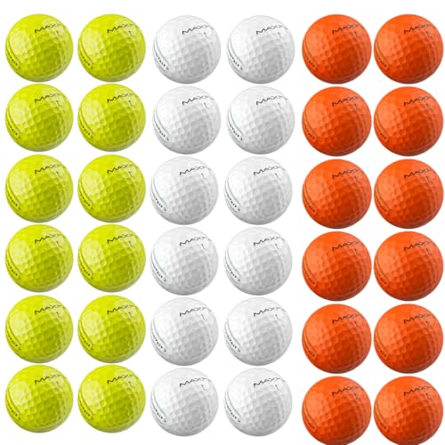 Maxfli StraightFli Golf Balls 36-Pack – Soft Feel Mix
