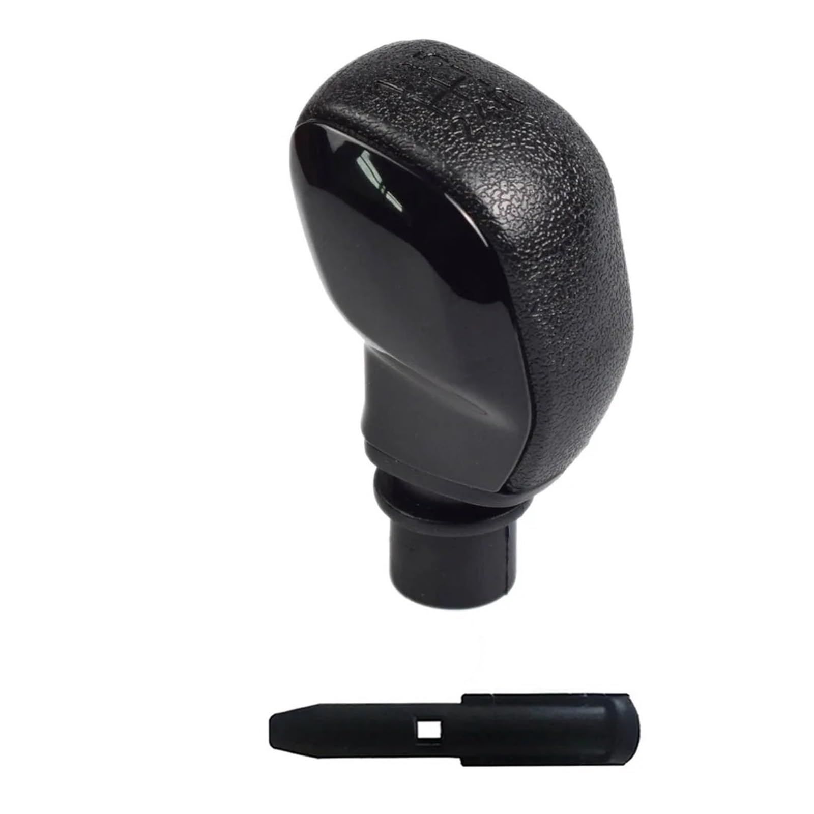 VAVGKDKPZB Shifter Lever Handle for Citroen C2 for C3 for C4 for Elysee Gear Shift Knob Sports Lever 5 Speed(Black)