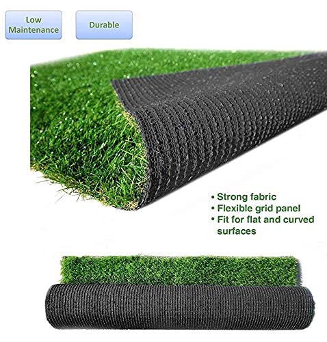 Image of 35 Mm Artificial Grass Mats Rectangular Carpet for Balcony (4 X 28 Feet)