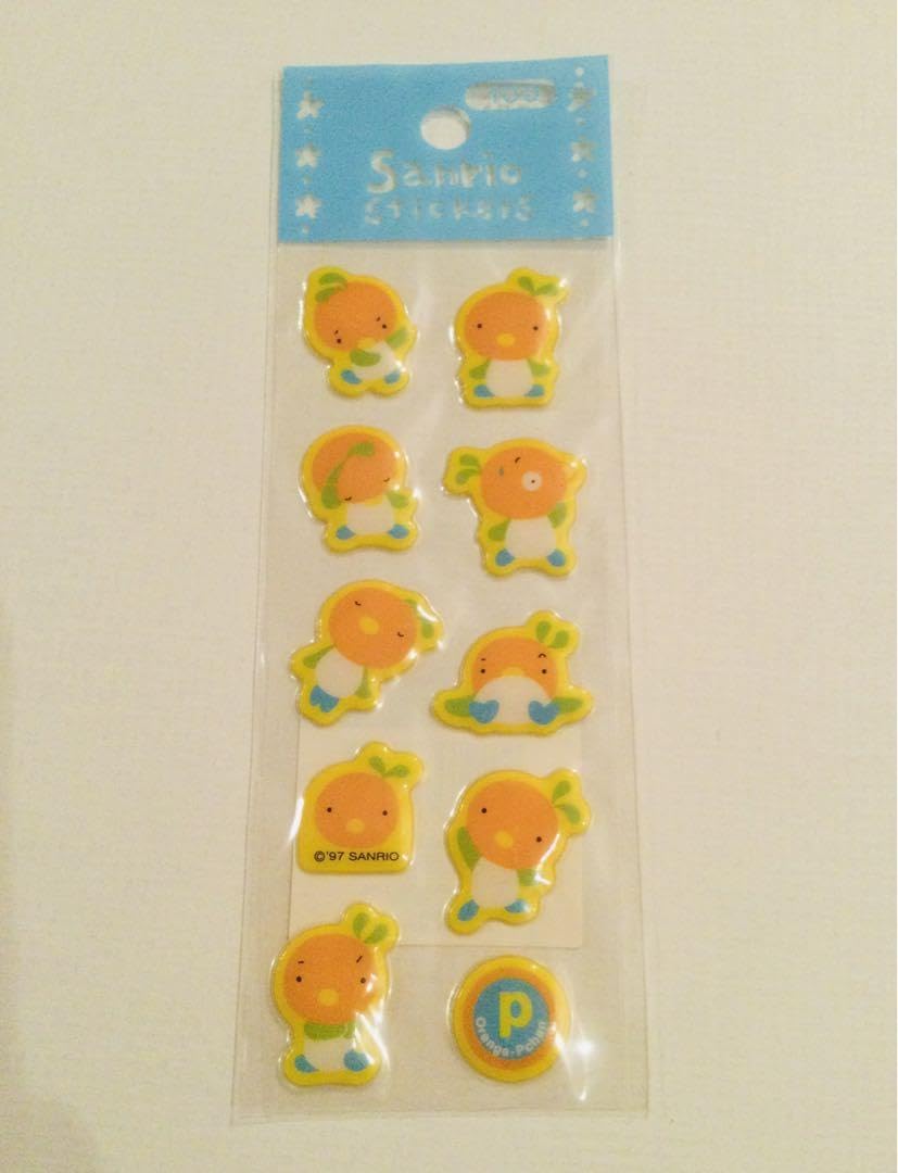 Amazon.co.jp: 幻のキャラクター オレンジPちゃん シール SOWUN8