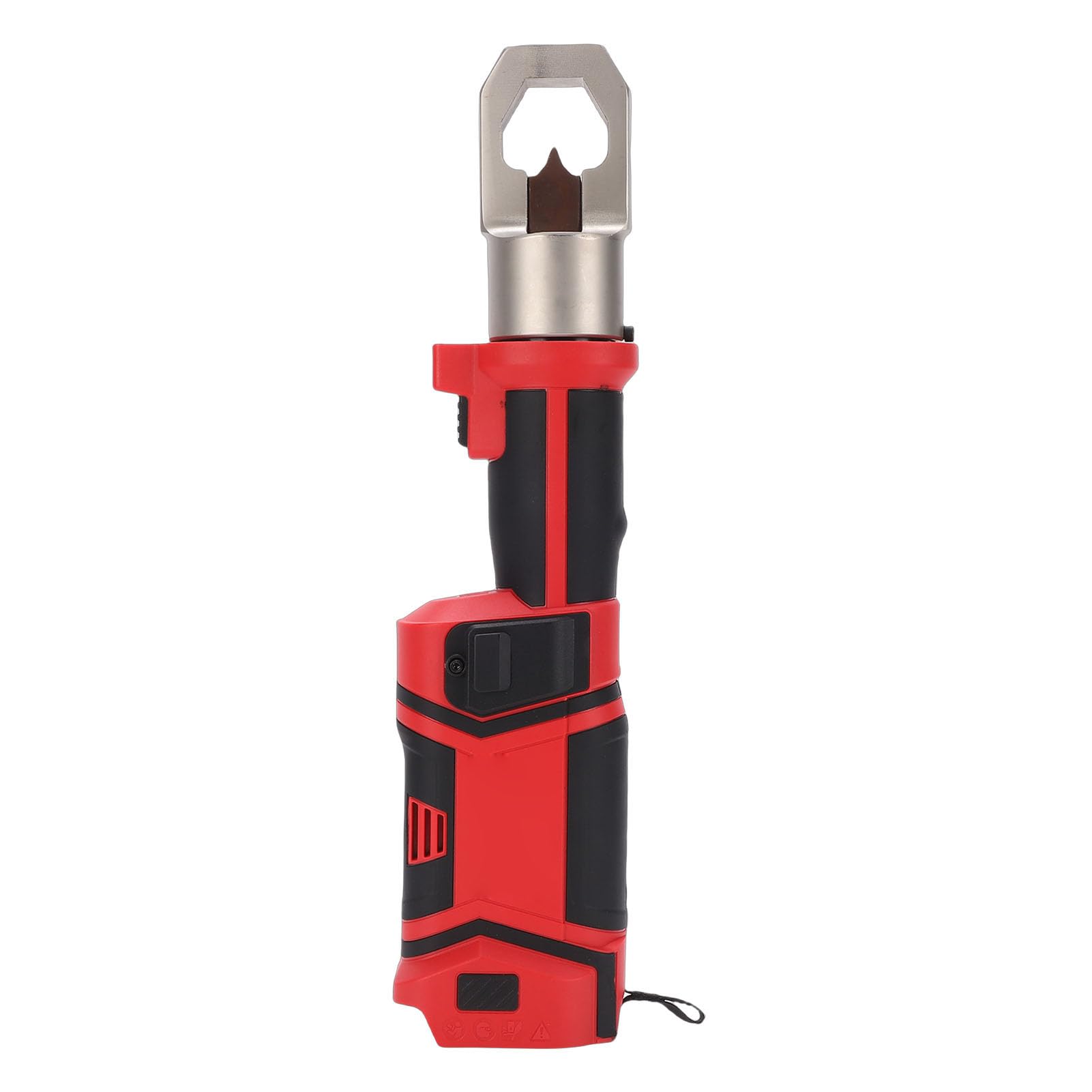Tagliafili a Cricchetto, Tagliacavi a Batteria in Acciaio per Molle per Cavi Spessi in Rame e Alluminio Fino a 30 Mm con Pressione Regolabile e Schermo LED Integrato per Elettricisti
