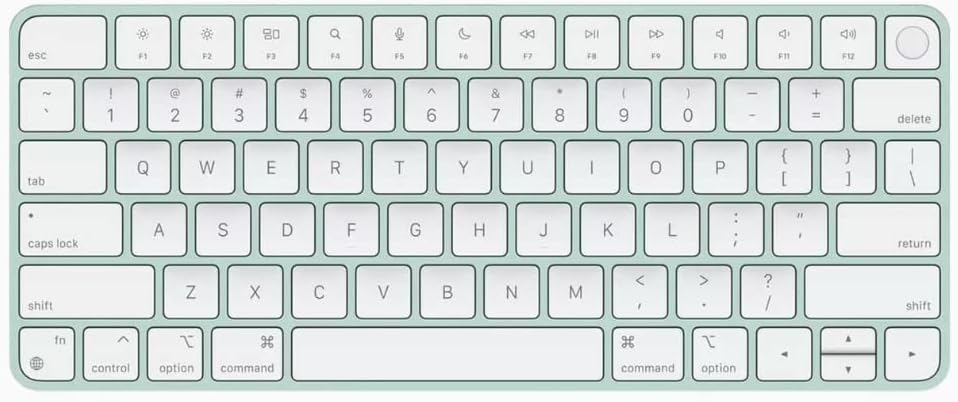 Apple Magic Keyboard avec Touch ID (AZERTY Français) Vert (Reconditionné)