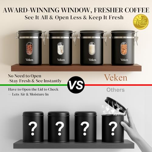 Veken 16OZ Coffee Canister
