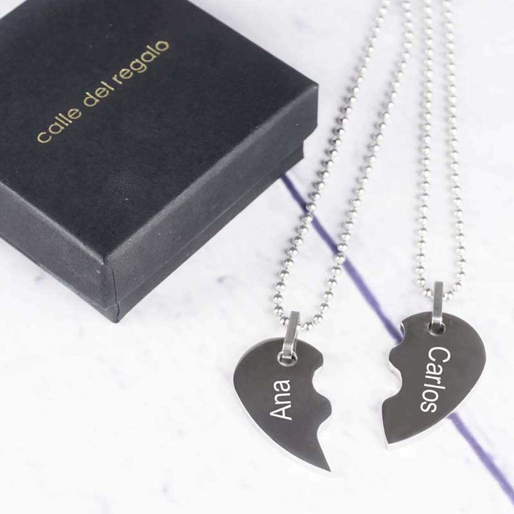 CALLE DEL REGALO Colgantes Personalizados con Texto Grabado