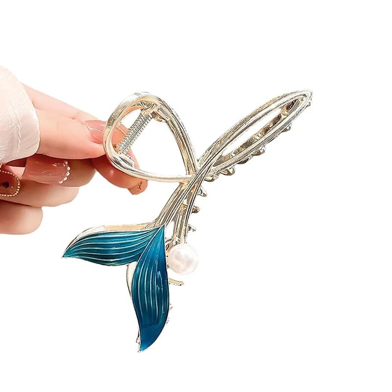 Fermaglio for capelli con perla a coda di pesce - Elegante accessorio for for donne e ragazze(20pcs)