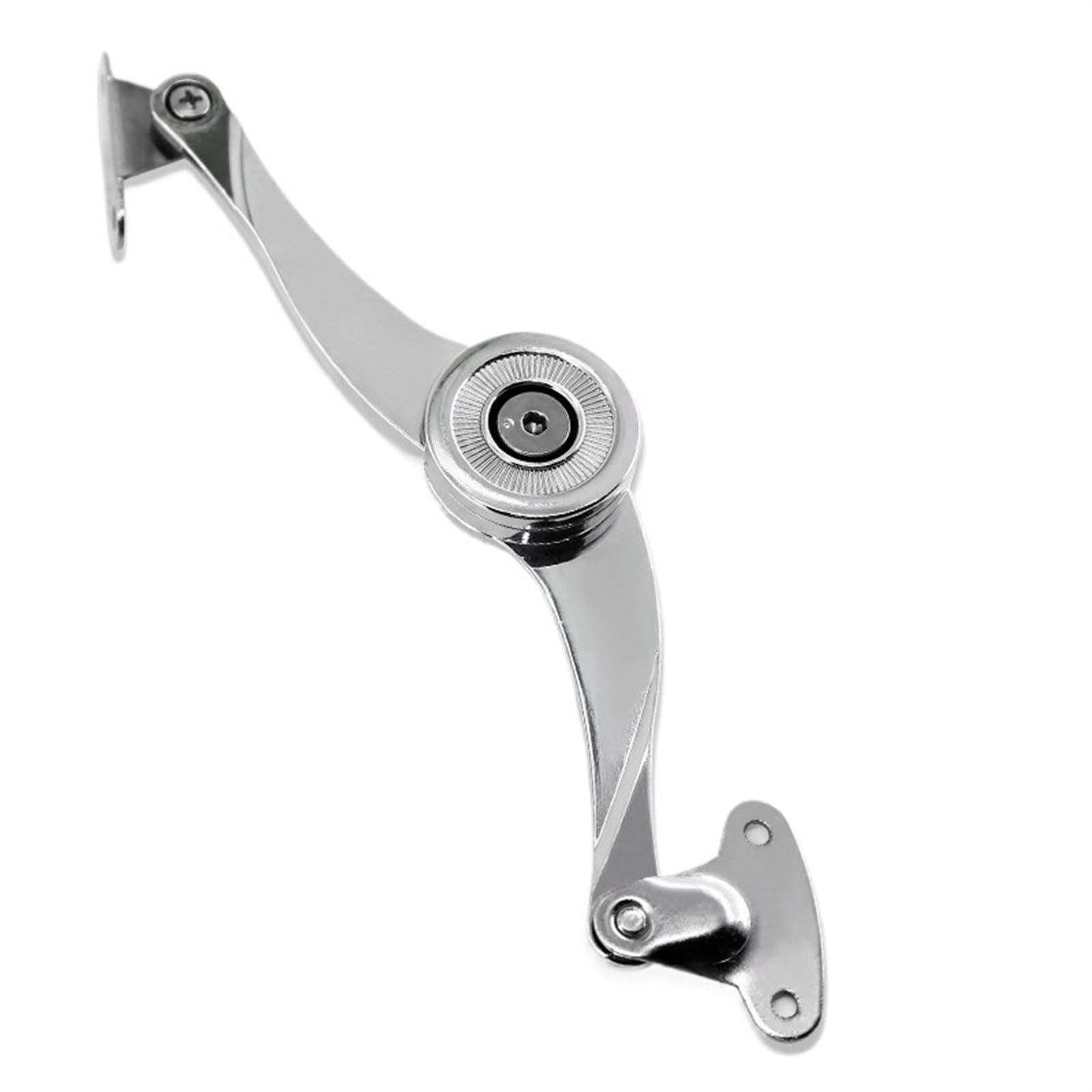 2pcs Support Furniture Hardware Hydraulic Randomly Stop Hinges Kitchen Cabinet Door Adjustable Hinge Furniture Lift Up Flap Stay