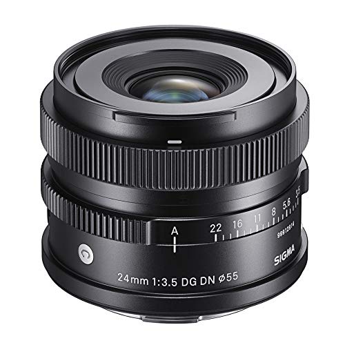 Sigma 24mm F3.5 DG DN Lens for Sony E Mount, Black (404965)