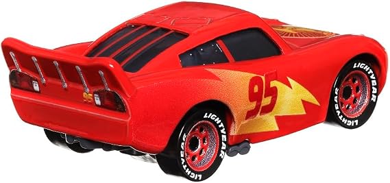 Mattel Selection Vehicles Racing Style Disney Cars Die Cast 1:55 Car, Type: Lightning McQueen Road Trip, CDXV59