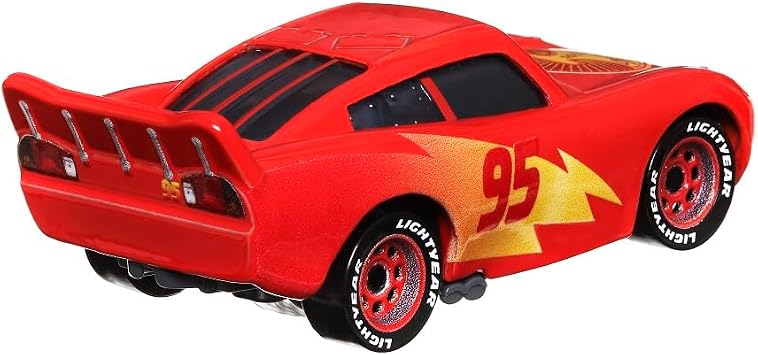Mattel Selection Vehicles Racing Style Disney Cars Die Cast 1:55 Car, Type: Lightning McQueen Road Trip, CDXV59
