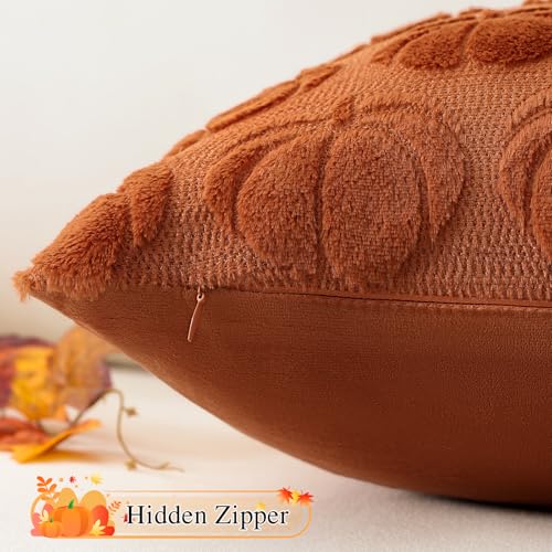 Housse de coussin automne 35x91cm OTOSTAR pour canapé cocooning