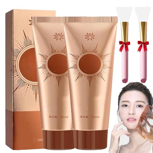 2Pcs Herbal Spots Peel-Off Facial Mask,Face Liftmask Skin Tightening, Deep Nourishment & Pore Tightening For All Skin