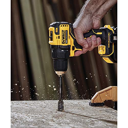 DEWALT 20V MAX Cordless Drill / Driver Kit, Compact, 1/2-Inch (DCD708C2)