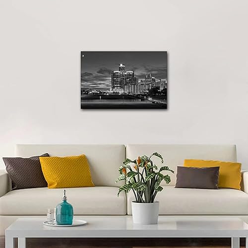 Vista 316 de 1 lienzo decorativo para pared, ferrocarril a través del bosque de pinos con niebla, decoración moderna para el hogar, sala de estar, arte de pared