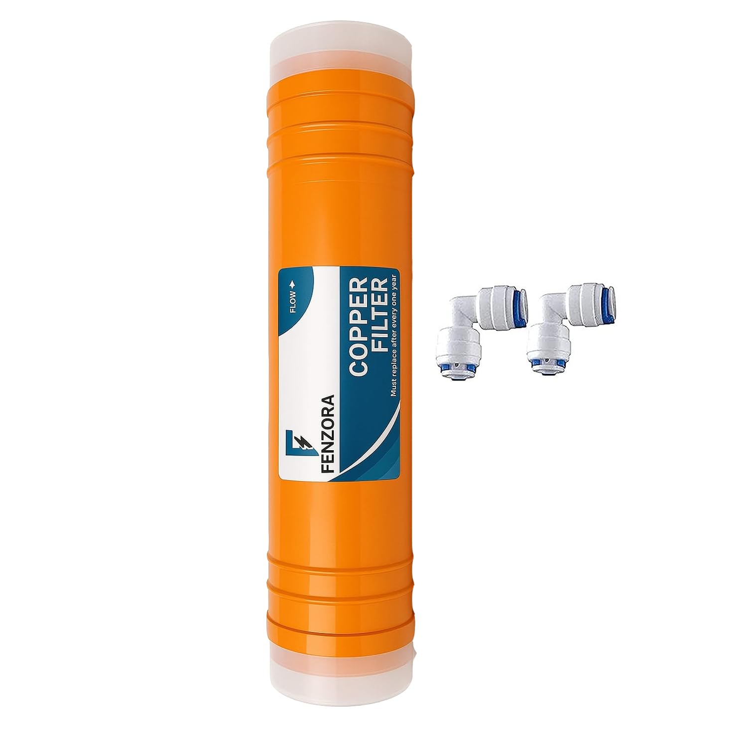 Fenzora 5-in-1 Copper Mineral Filter Cartridge for RO, UV & UF Water Purifiers | 10-Inch Universal Compatible | Enhances Taste & pH-image-33